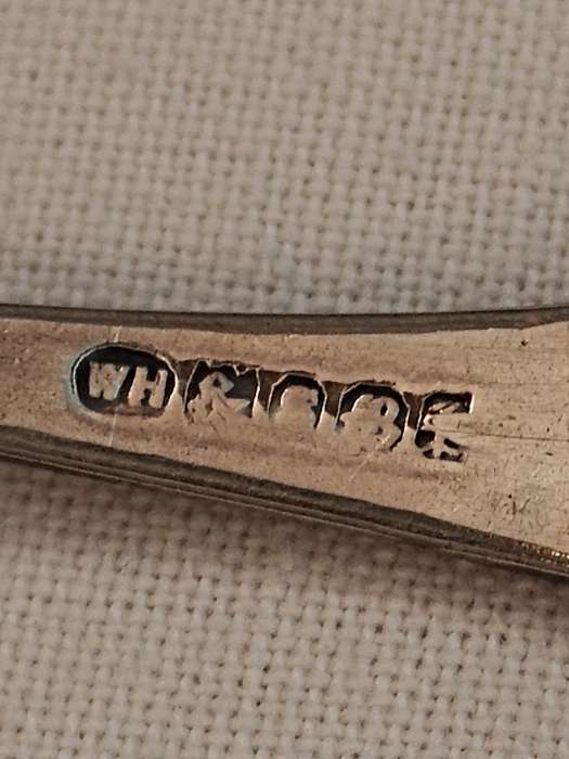 WH & S Silver plated spoon