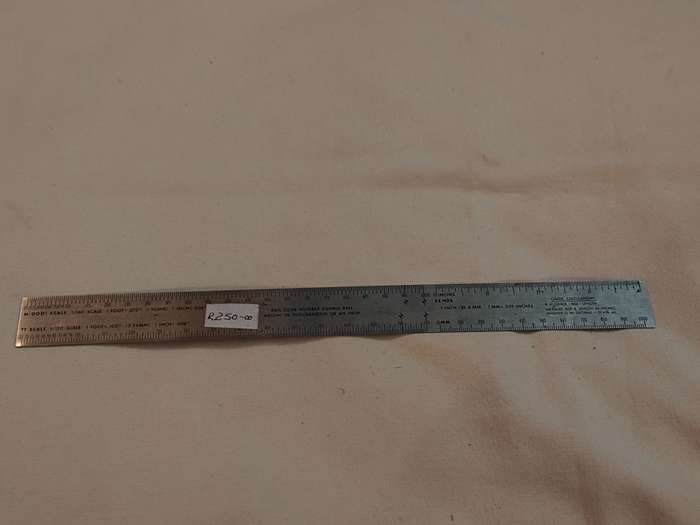 Model Railroad Scale ruler
