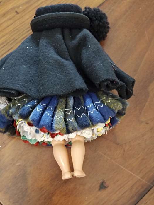 Vintage Folk Art Doll: Portugal Doll