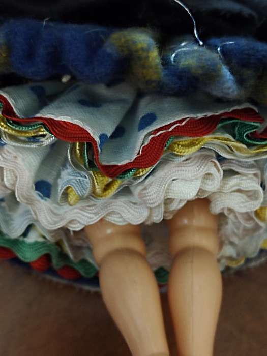 Vintage Folk Art Doll: Portugal Doll