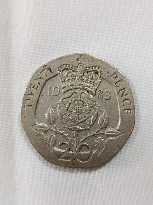 Two 1983 20 Pence Elizabeth II