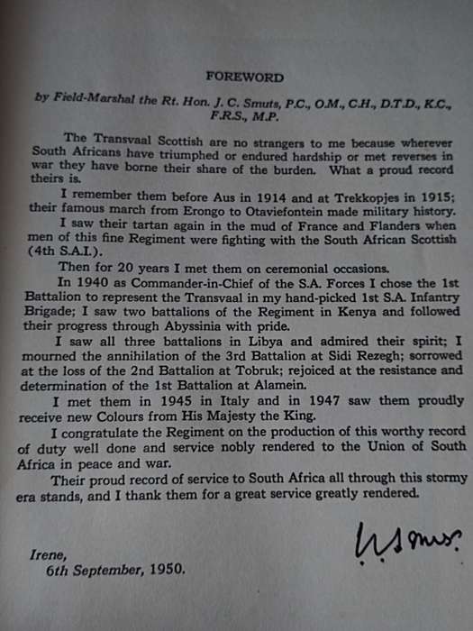 The Saga of the Transvaal Scottish