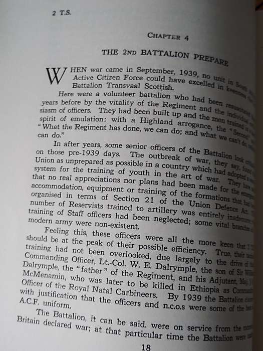 The Saga of the Transvaal Scottish