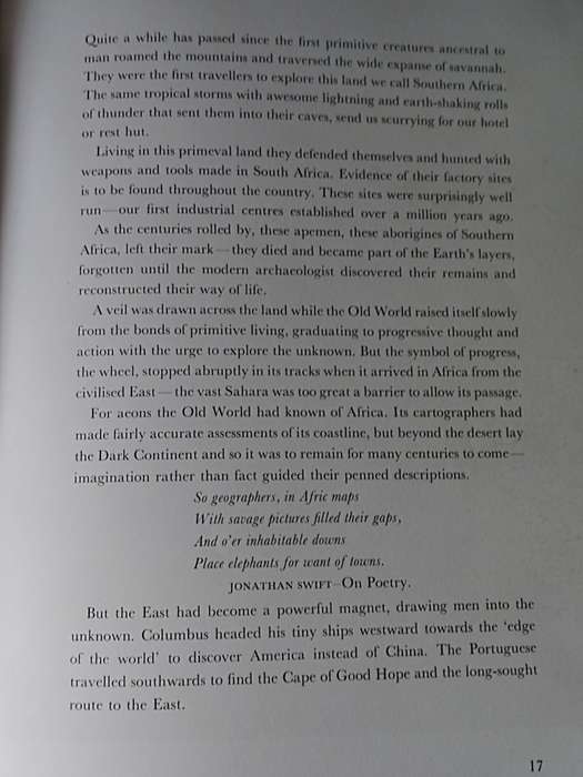 Zambezi South circa 1970 book
