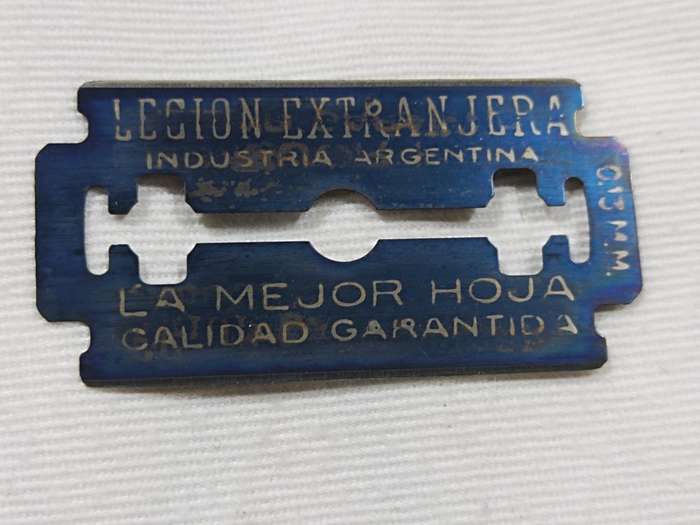 Legion Extranjera razor blades