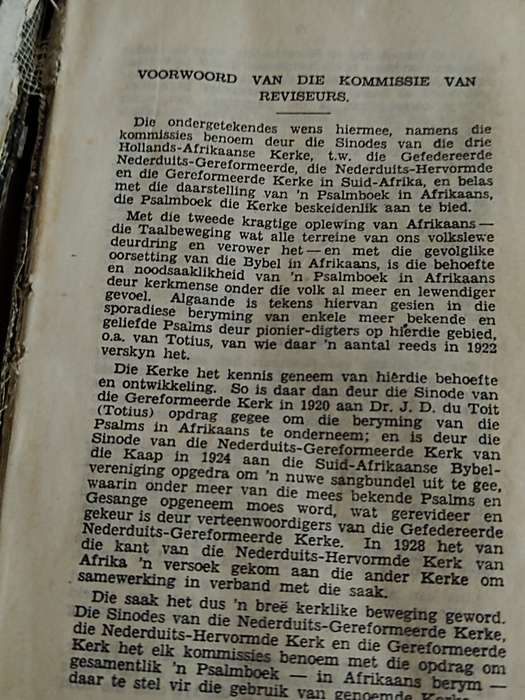 Psalms en Gesange. Kerk boek van die Nederduitsch Hervormde Kerk van Afrika