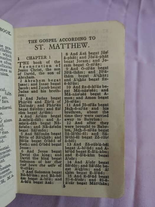 Book: The New Testament of our Lord and Savior Jesus Christ
