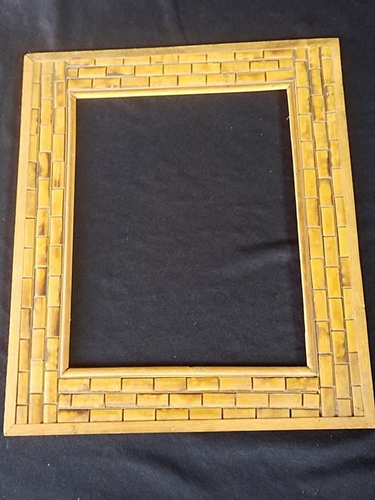 Wood and Bamboo Frame