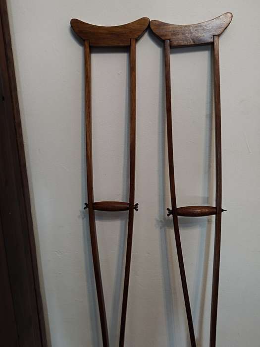 Wooden Crutches