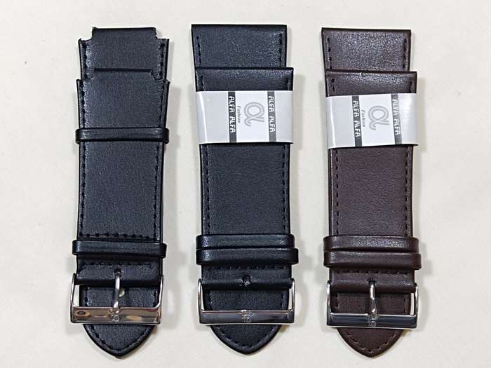 Alfa genuine leather straps.