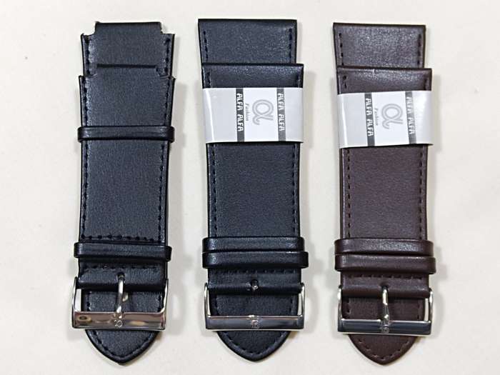 Alfa genuine leather straps.