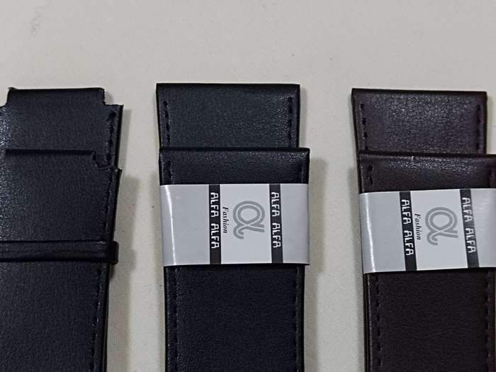 Alfa genuine leather straps.