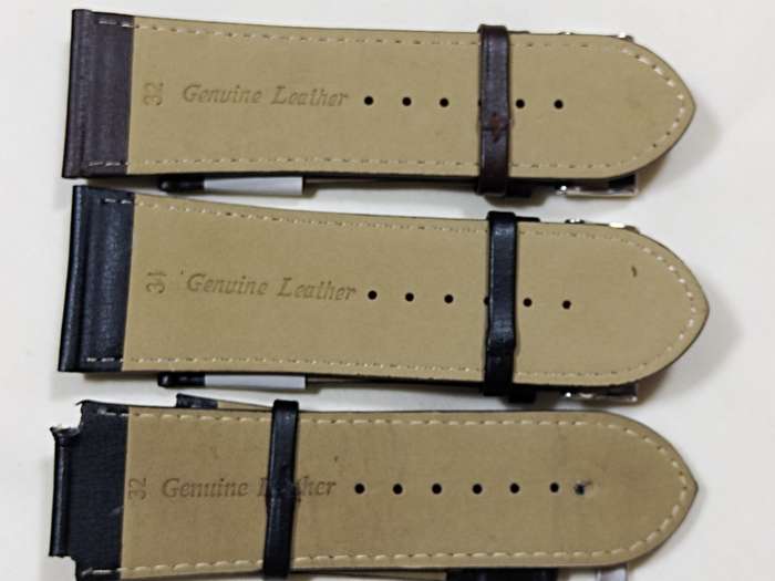 Alfa genuine leather straps.