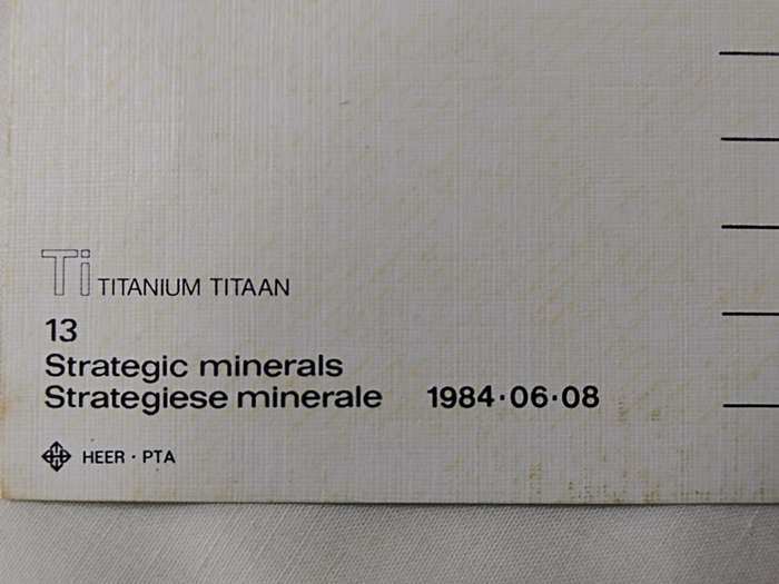 Postcards: Strategic Minerals 1984-06-08