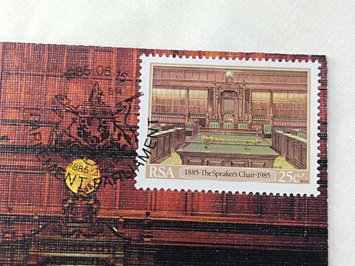 Postcards: Inauguration of the Cape Parliament building (1885-1985) Ingebruikneming van Kaapse Parle