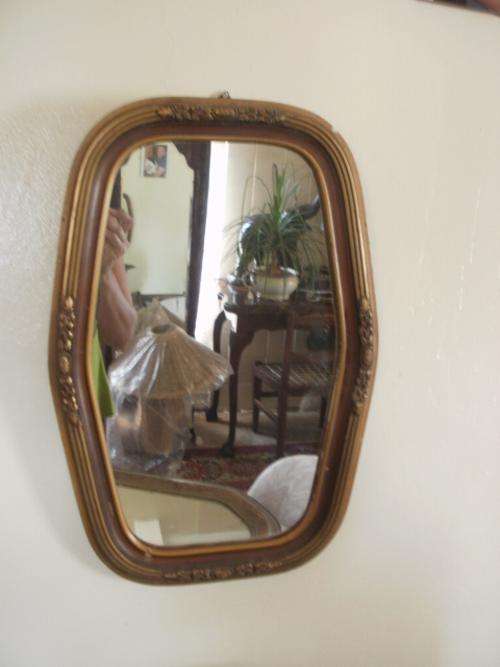 STUNNING OLD FRAMED MIRROR