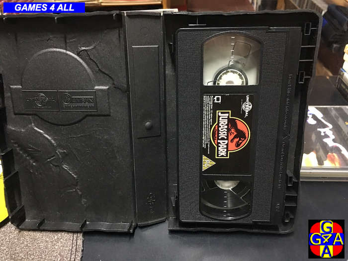 Jurassic Park VHS Video