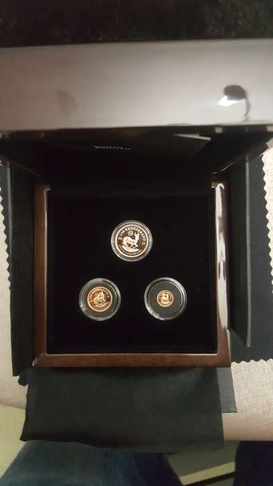 ###2017 Krugerrand 3 Coin Fractional Set ### R1 Special