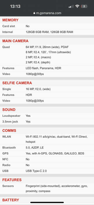Huawei Nova 8i