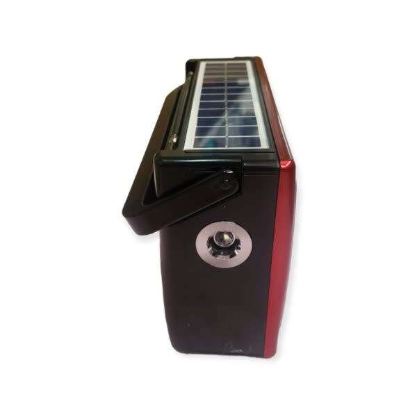 Am/Fm/Sw Solar Powered Broadband Bluetooth Speaker Radio