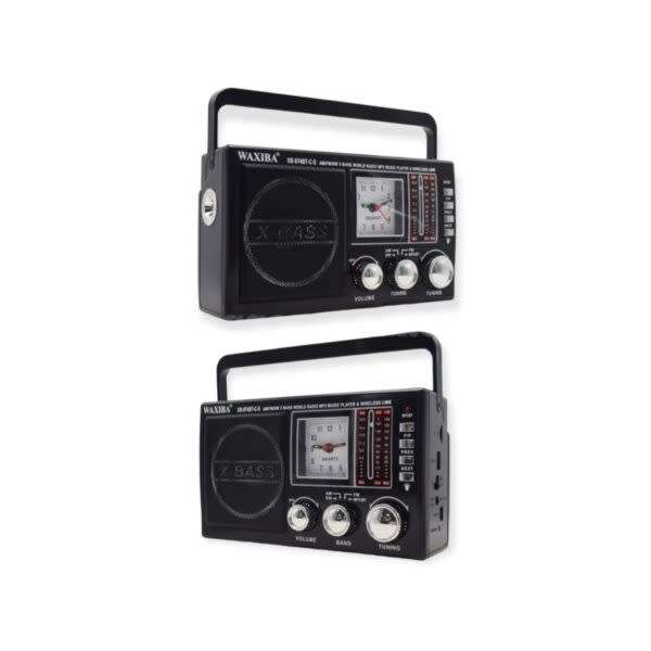 Am/Fm/Sw Solar Powered Broadband Bluetooth Speaker Radio