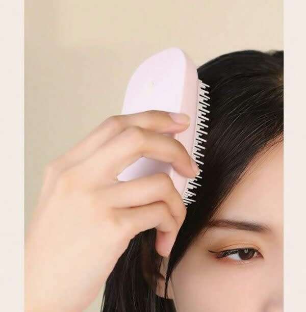 Battery Powered Hairbrush Massager Mini