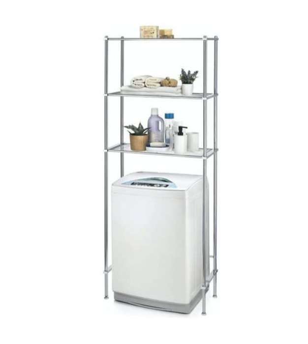 Three-Tier Bathroom Toilet Shelf