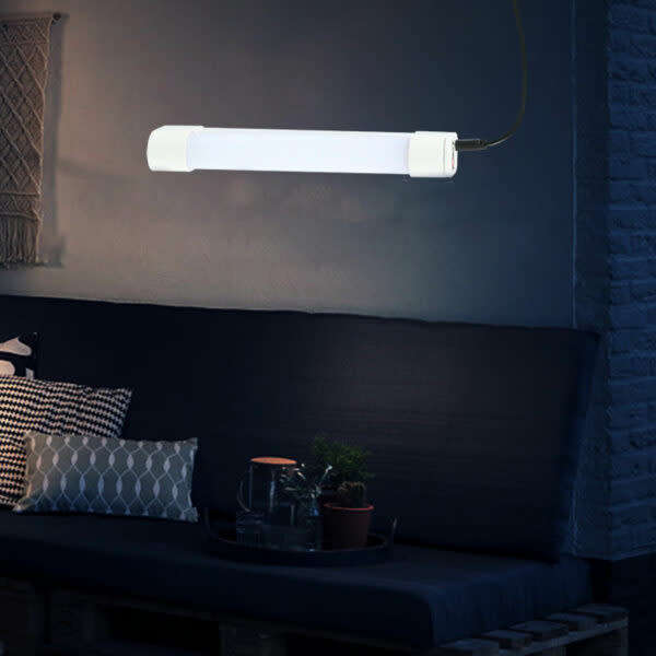 Portable Usb Rechargeable Emergency Led Tube Light 20Cm 40W
