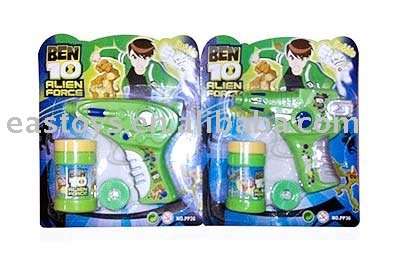 Bubble fun ben 10 Battery operated Bubble blower gun with bubbles - R1 NO Reserve Auction