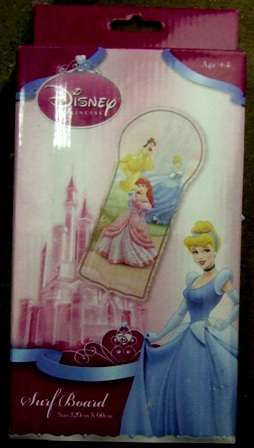Disney - Princess inflatable surf Board Great summer Christmas Gift  -R1 no RESERVE