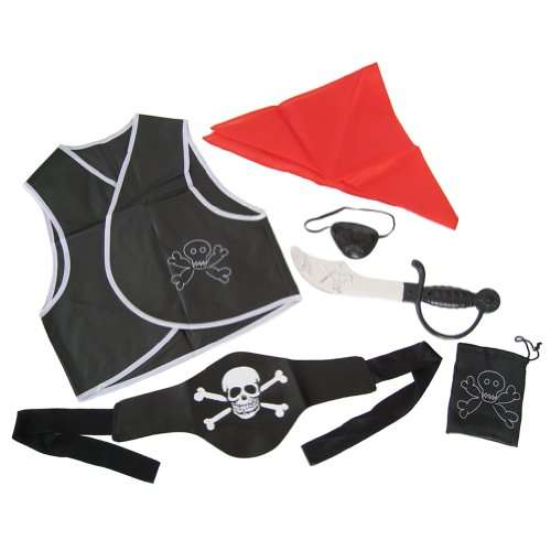 COOL Pirate Dress up set / Costume! Excellent Gift...