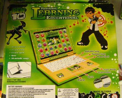 Need Birthday gift! EDUCATIONAL Brand NEW ben 10 computer  - R1 NO Reserve Auction