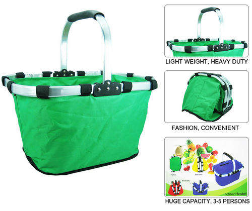 Folding picnick / shopping basket - Excellent must have item R1 No reserve auction!