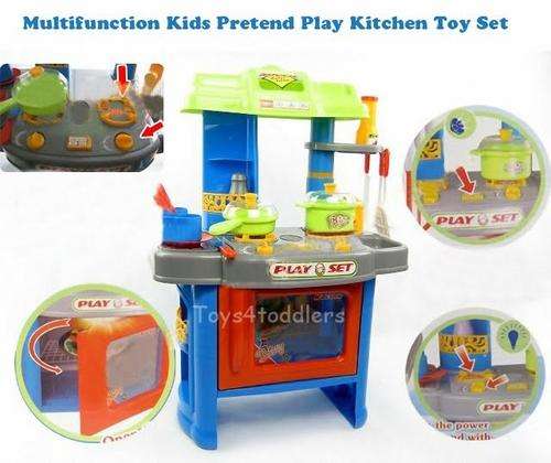 Free standing kitchen playset with lights and sound! Great gift to any little girl