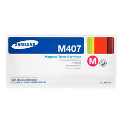 Original toner Cartridge for Samsung CLT-M407S Magenta (CLP-320 / CLX-3185)