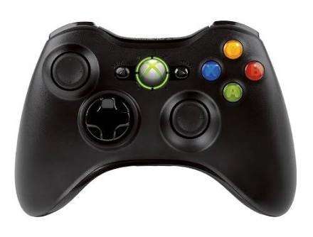 Xbox 360 Black Wireless Controller