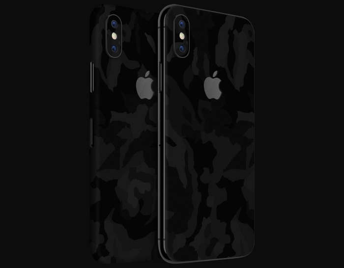 Genuine dbrand Black Camo Skin for iPhone X | LOCAL STOCK | Same-Day Shipping | x2 Skins | Brand New