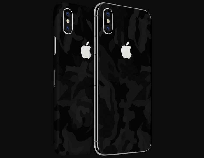 Genuine dbrand Black Camo Skin for iPhone X | LOCAL STOCK | Same-Day Shipping | x2 Skins | Brand New