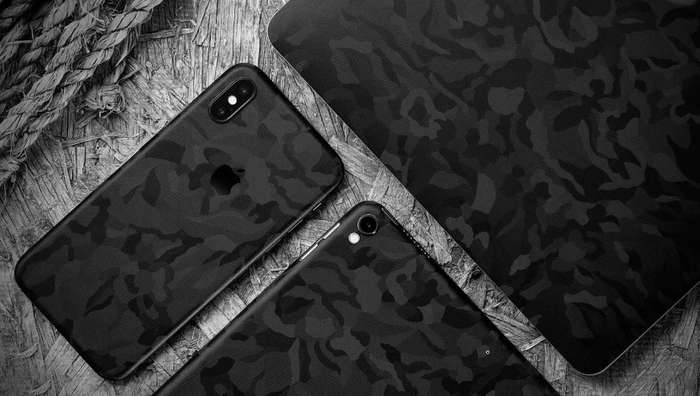 Genuine dbrand Black Camo Skin for iPhone X | LOCAL STOCK | Same-Day Shipping | x2 Skins | Brand New
