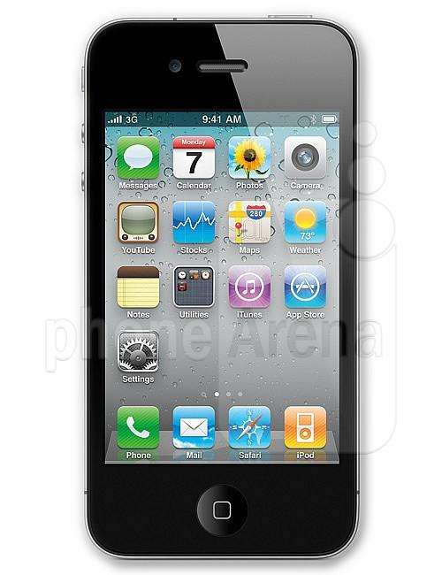 Black Apple iPhone 4 32 GB  - 1c start, no reserve!