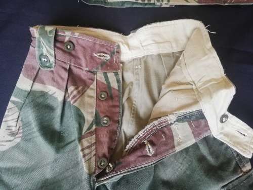 Rhodesian Army Kids camouflage uniform. No overseas postage.