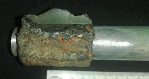 SADF Practice Energa rifle grenade. R1 rifle. Totally inert.