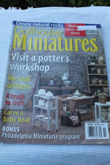 Doll House Miniature Magazine