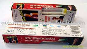 Smokers Toothpaste