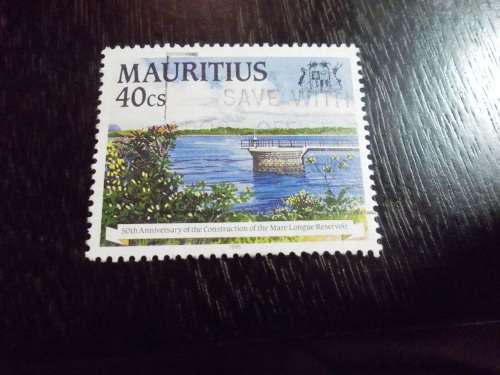Mauritius 1995 - 50th Anniversary of the Construction of the Mare Longue Reservoir - Used