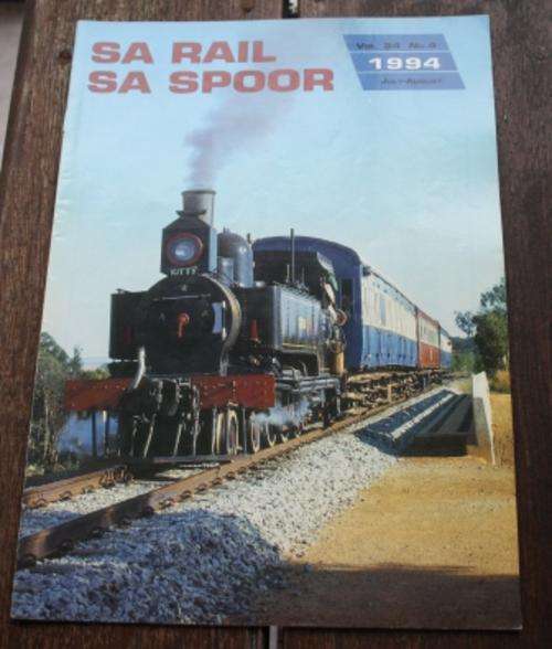 SA Rail /SA Spoor Vol 34. No.4, Jul-Aug 1994