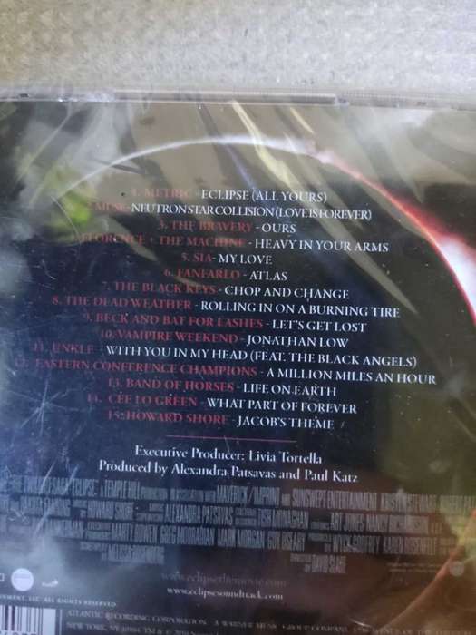 Twilight Eclipse Soundtrack CD - Sealed