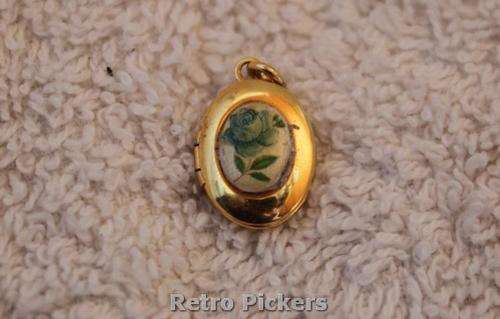 Two costume pendants