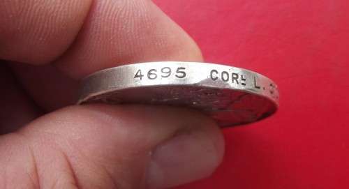 BOER WAR QSA TO 4695 CORPORAL L.C. GILL, 2nd ROYAL BERKSHIRE REGIMENT. DISC ONLY.