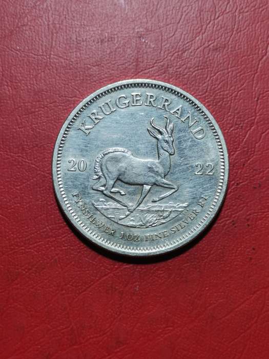 1 OUNCE  SILVER KRUGERRAND. 2022.